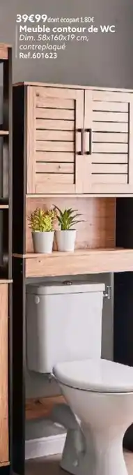 Meuble Countour de WC