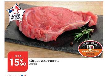 Bi1 Côte de veau *** offre