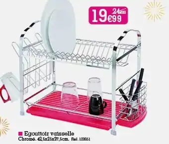 Kandy Égouttoir vaisselle offre