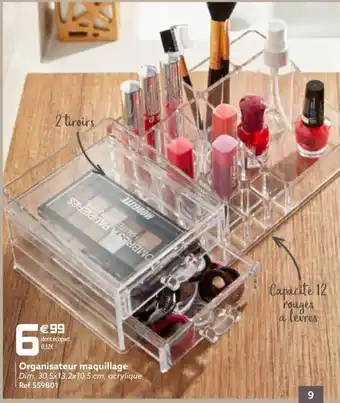 Organisateur Maquillage
