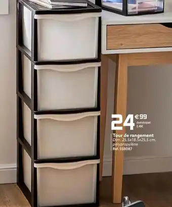 Gifi Tour De Rangement offre