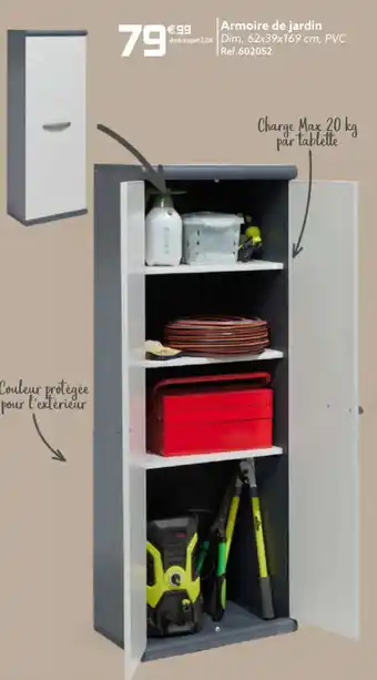 Gifi Armoire De Jardin offre