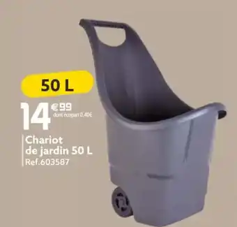 Gifi Chariot De Jardin 50 L offre