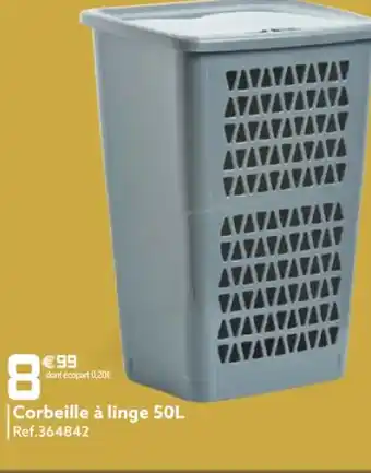 Gifi Corbeille À Linge 50 L offre