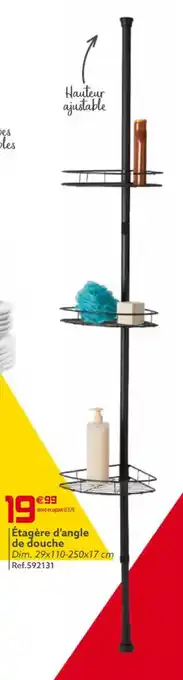 Gifi Étagère D' Angle De Douche offre