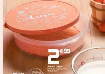 Boîte À Crêpes