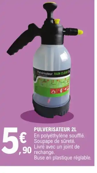 E.Leclerc Pulverisateur 2L offre