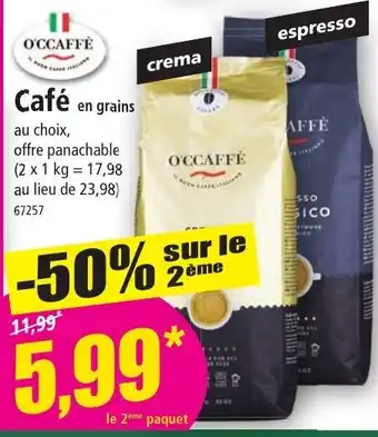 Norma Cafe En grains offre