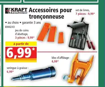 Norma Accessoires Pour Tronçonneuse offre