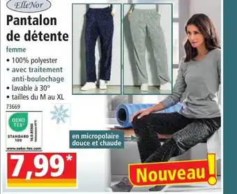 Norma Pantalon de Detente offre