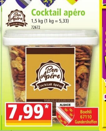 Norma Cocktail Apero offre