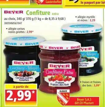 Norma Beyer Confiture offre