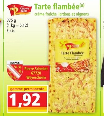 Norma Tarte Flambée offre