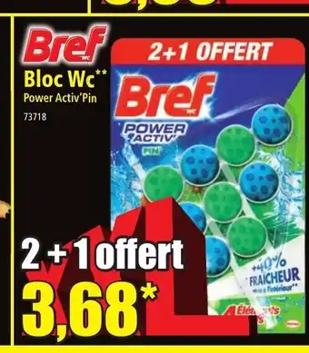 Norma Bref Bloc Wc offre