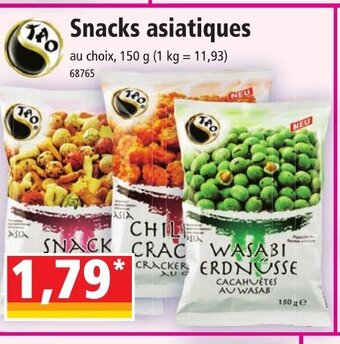 Norma Snacks Asiatiques offre