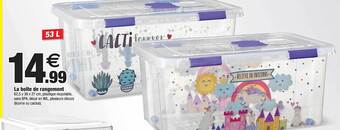 Bazarland La boîte de rangement offre