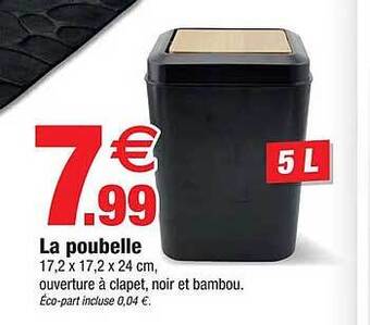 Bazarland La poubelle offre
