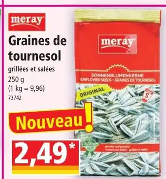 Norma Graines de Tournesol offre