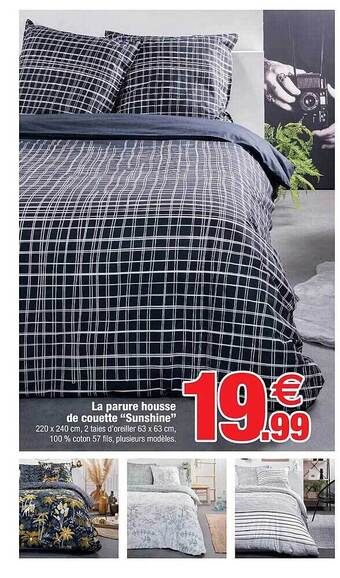 Bazarland La parure housse de couette offre