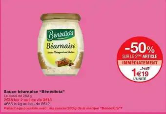 Monoprix Sauce béarnaise offre