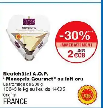 Neufchâtel a.o.p.
