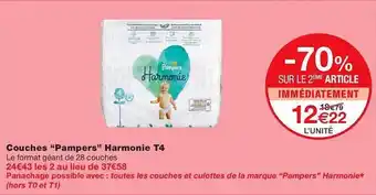 Monoprix Couches offre