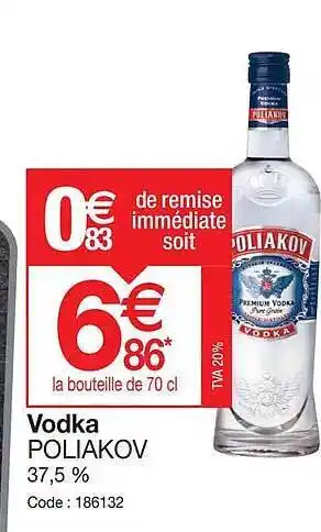 Promocash Vodka poliakov offre