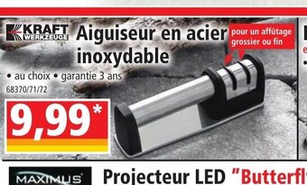 Norma Aiguiseur En Acier Inoxydable offre