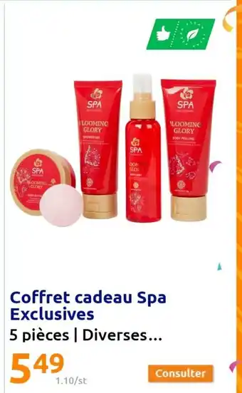 Action Coffret cadeau Spa Eclusives offre