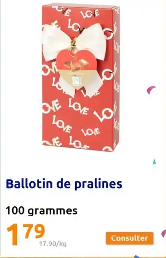 Ballotin de Pralines