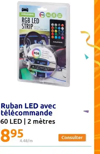 Action Ruban Led Avec Télécommande offre