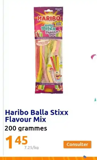 Action Haribo Balla Stixx Flavour Mix offre