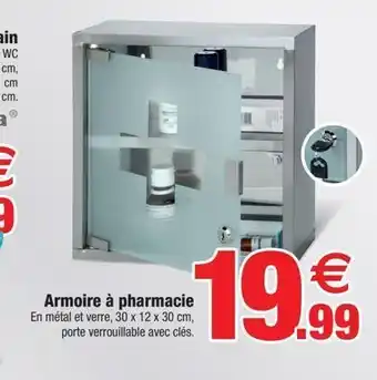 Bazarland Armoire a pharmacie offre