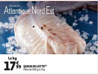 Auchan Supermarché Queue de lotte offre