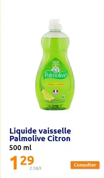 Liquide vaisselle palmolive citron
