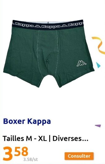 Action Boxer kappa offre