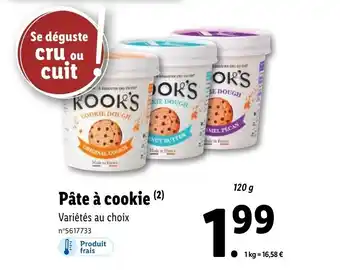Pâte à cookie