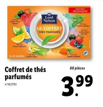 Lidl Coffret de thés parfumés offre