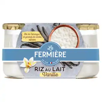 Auchan Supermarché Riz au lait la fermière offre