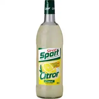 Auchan Sirop sport citror offre