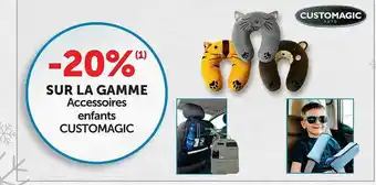 Roady La gamme accessoires enfants customagic offre