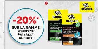 Roady La gamme pass contrôle technique bardahl offre