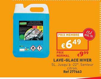 Trafic Lave-glace hiver offre