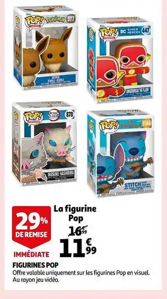Auchan Figurines pop offre