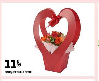 Auchan Bouquet bulle désir offre