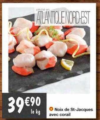 Migros Noix de st-jacques avec corail offre