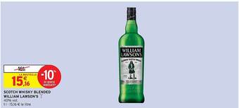 Intermarché Express Scotch whisky blended william lawson's offre