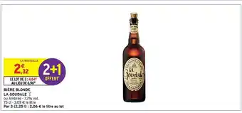 Intermarché Express Bière blonde la goudale offre