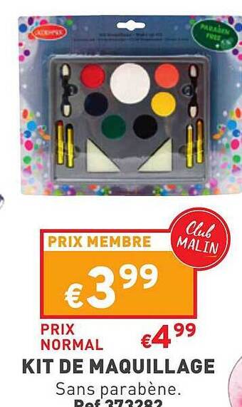 Kit de maquillage