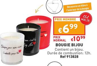Trafic Bougie bijou offre